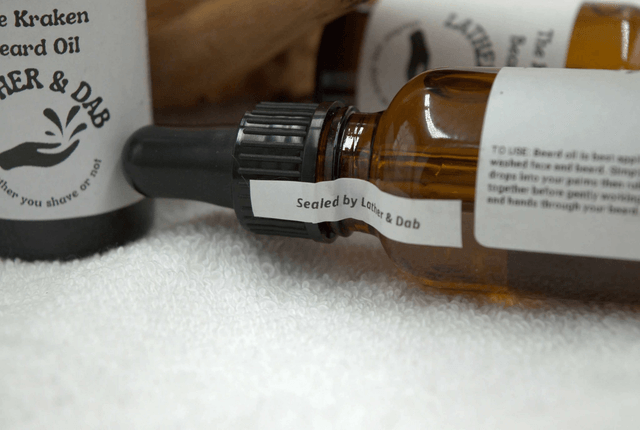 Beard Oil: The Kraken with a Refreshing Mint and Earthy Aroma