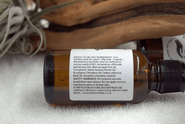 Beard Oil :The Forager with Clary Sage, Eucalyptus & Cedarwood - Fresh & Earthy Aroma