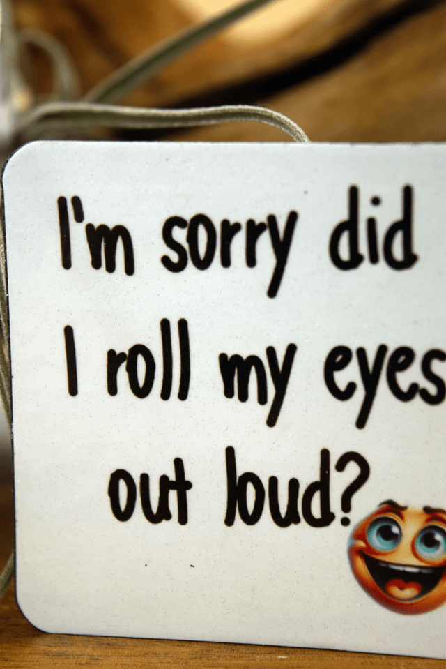 Magnet: Eye-Rolling Emojis