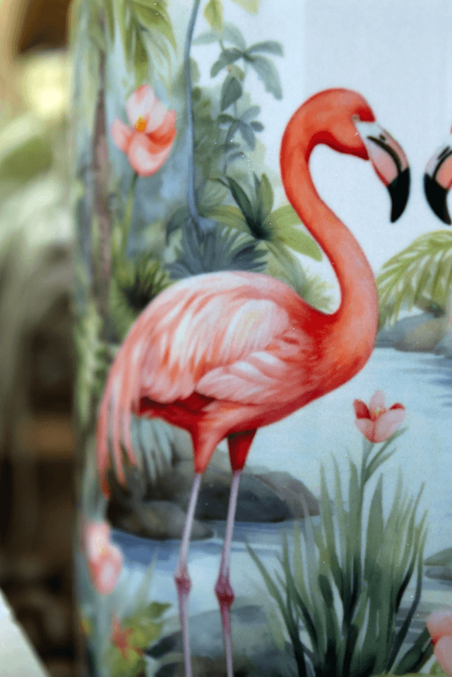 Mug – Flamingos by Tropical Riverbed Design