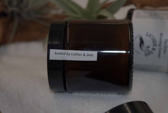 Shave Cream: The Echo with Lemon, Peppermint, and May Chang Essential Oils