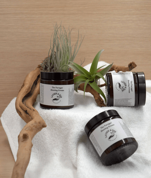Shave Cream: The Forager with Clary Sage, Eucalyptus, and Cedarwood Essential Oils