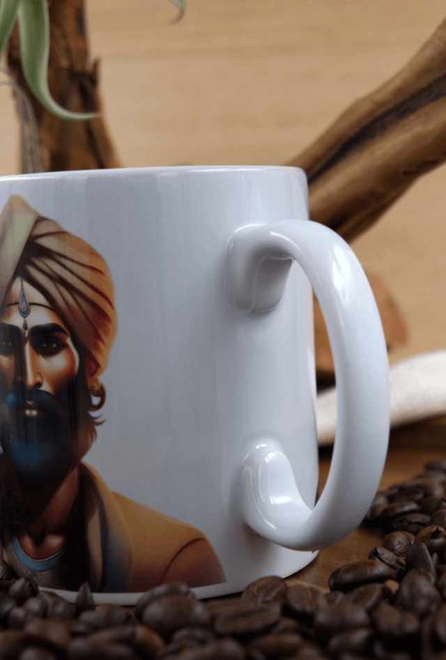 Mug – Don’t Mess with the Beard Design featuring a Man in a Turban