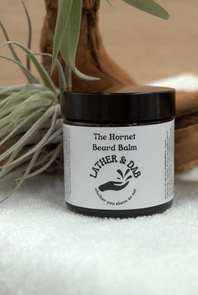 Beard Balm: The Hornet with Sweet Orange & Rosemary - Refreshing & Uplifting Aroma