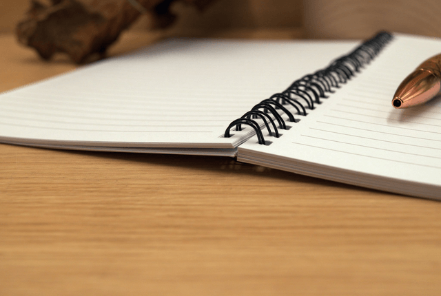 A5 Spiral Notebook – You Are Smart, Kind, Strong – Blue Feather Motivational Design