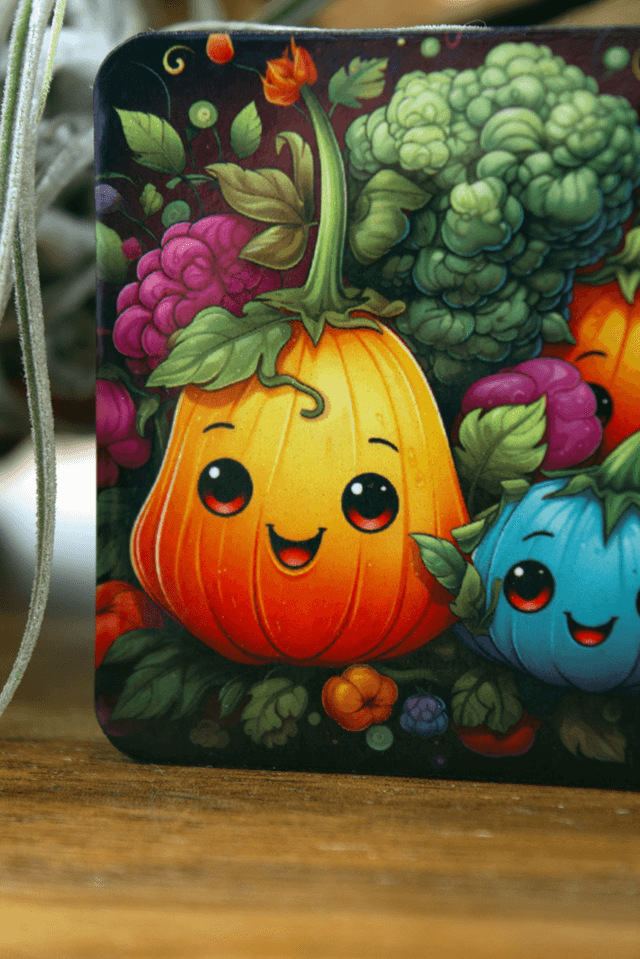 Magnet: Kawaii Vegetable Friends