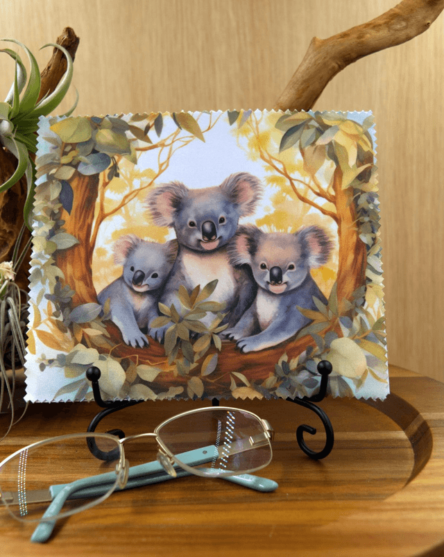 Cleaning Cloth: Momma Koala Microfibre Cloth for Glasses, Screens & More