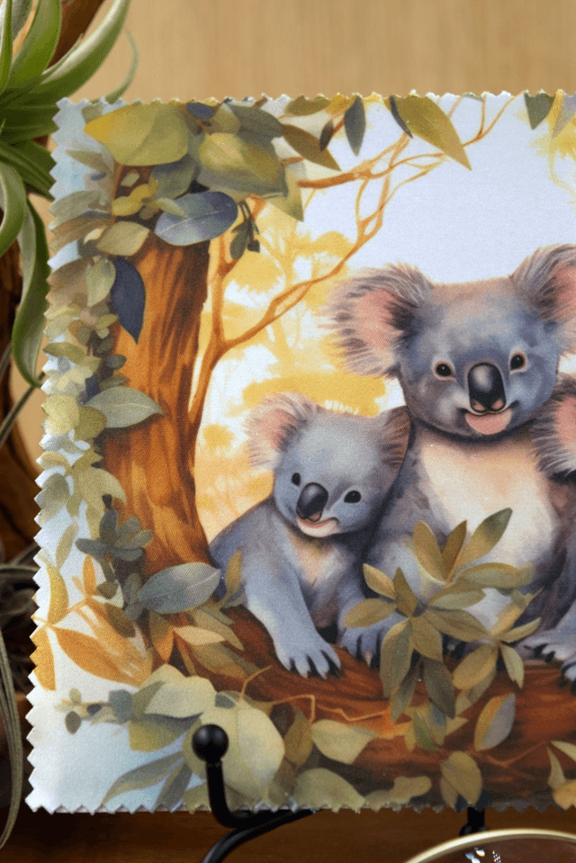 Cleaning Cloth: Momma Koala Microfibre Cloth for Glasses, Screens & More