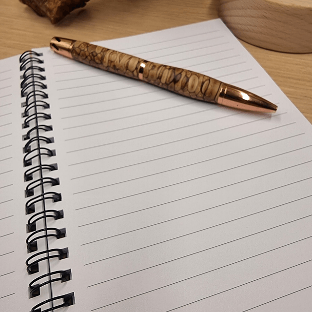 Customisable A5 Spiral Notebook - Personalised Cover, 60 Lined Pages