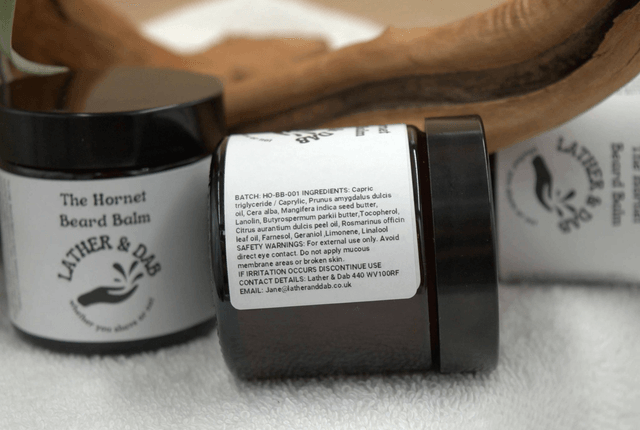 Beard Balm: The Hornet with Sweet Orange & Rosemary - Refreshing & Uplifting Aroma