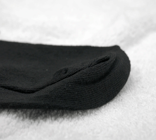 Bold Black Socks with Razor Motif | "Here to Shave the Day" by Lather & Dab