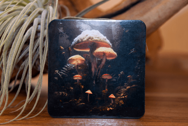 Magnet: Dark Fungi Mushrooms