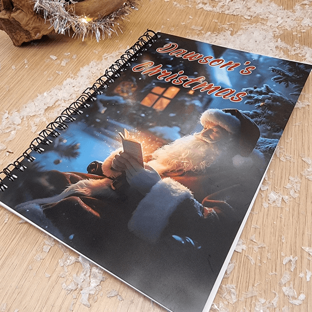 QDC - Custom Note Book & Pen - Christmas Design