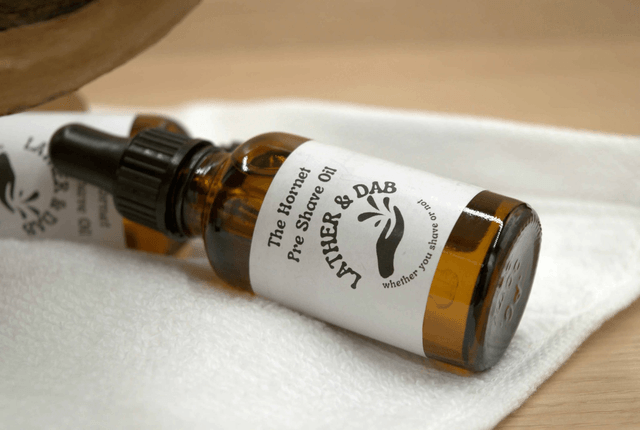 Pre Shave Oil: The Hornet – Uplifting Sweet Orange and Refreshing Rosemary Aromas