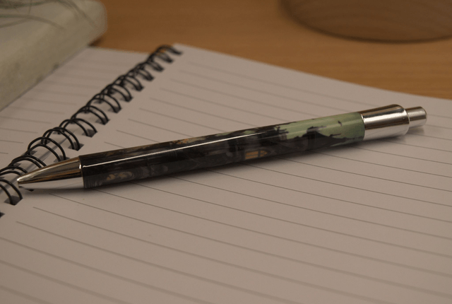 Gothic Haunted House Aluminium Pen – Dark Fantasy Stationery Gift