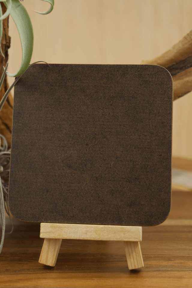Coaster: Detailed Paper Flowers – Unisub Sublimated Square Coaster