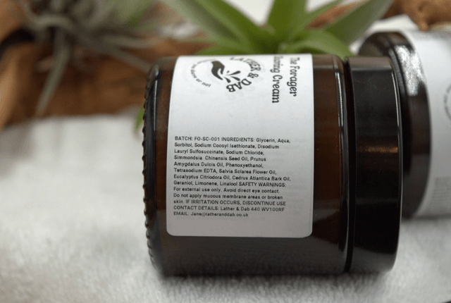 Shave Cream: The Forager with Clary Sage, Eucalyptus, and Cedarwood Essential Oils