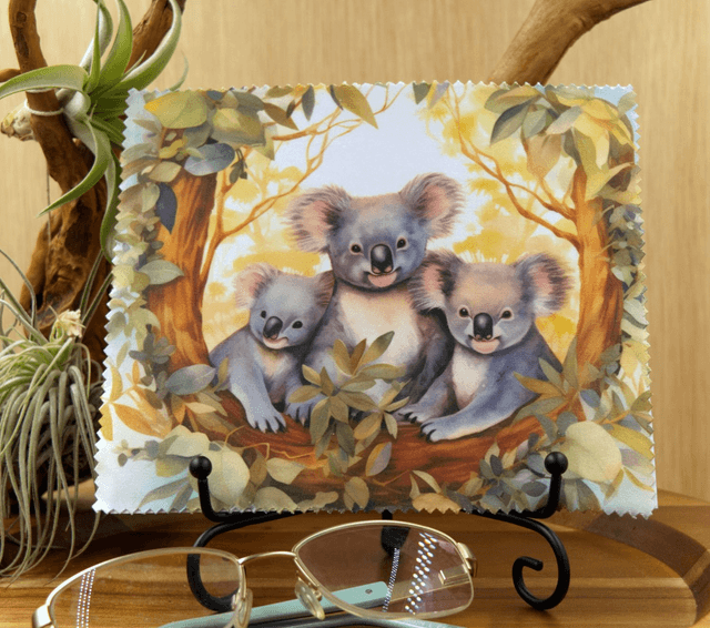 Cleaning Cloth: Momma Koala Microfibre Cloth for Glasses, Screens & More