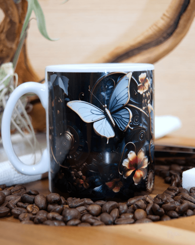 Mug – Steampunk Butterflies Design
