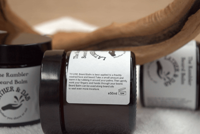 Beard Balm : The Rambler Fresh Citrus & Forest Beard Balm (Cypress, Lemon & Peppermint)