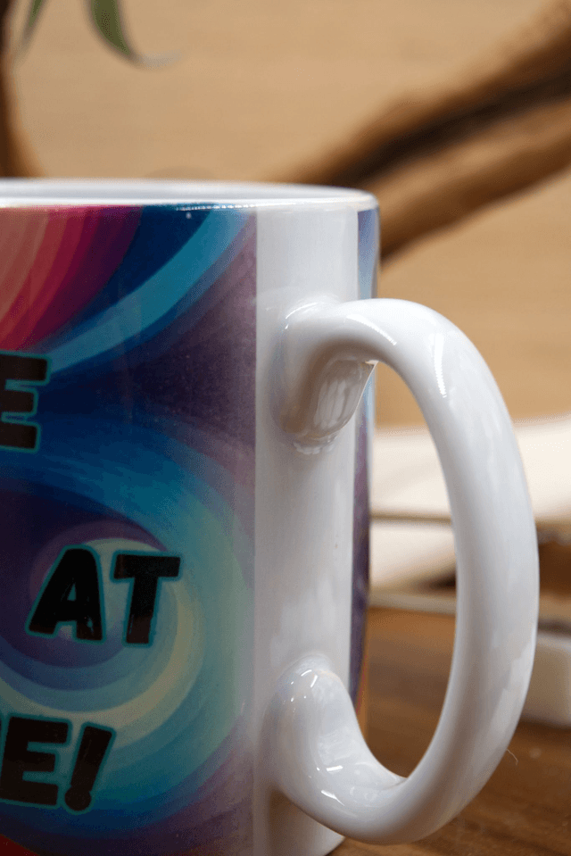 Mug: Bright & Colourful Game Controller Design – “Saving the World One Level at a Time