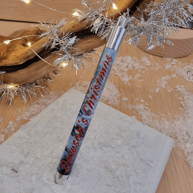 QDC - Custom Note Book & Pen - Christmas Design