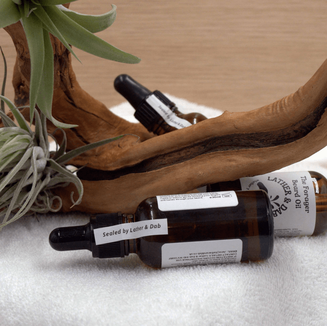 Beard Oil :The Forager with Clary Sage, Eucalyptus & Cedarwood - Fresh & Earthy Aroma