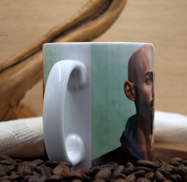 Mug – Who Needs Hair with a Beard Like This Design