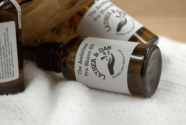 Pre Shave Oil: The Ambition with Tea Tree, Lime & Lemongrass