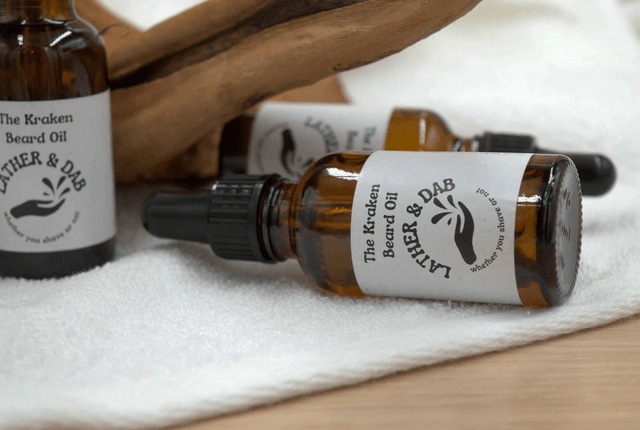 Beard Oil: The Kraken with a Refreshing Mint and Earthy Aroma