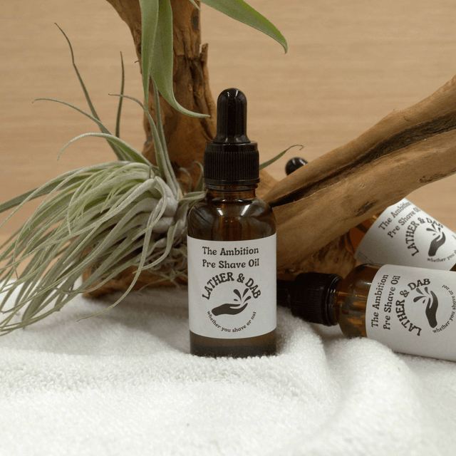 Pre Shave Oil: The Ambition with Tea Tree, Lime & Lemongrass