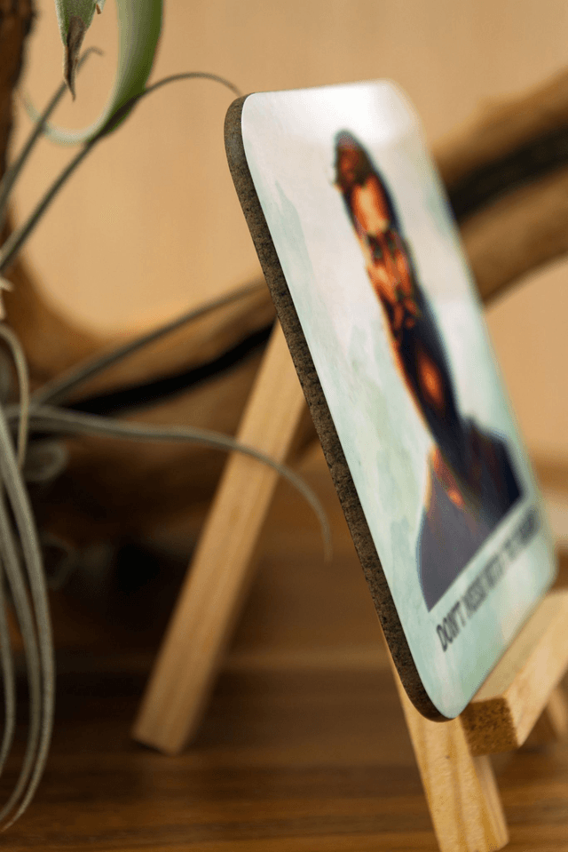 Coaster: Don't Mess with the Beard – Unisub Sublimated Coaster