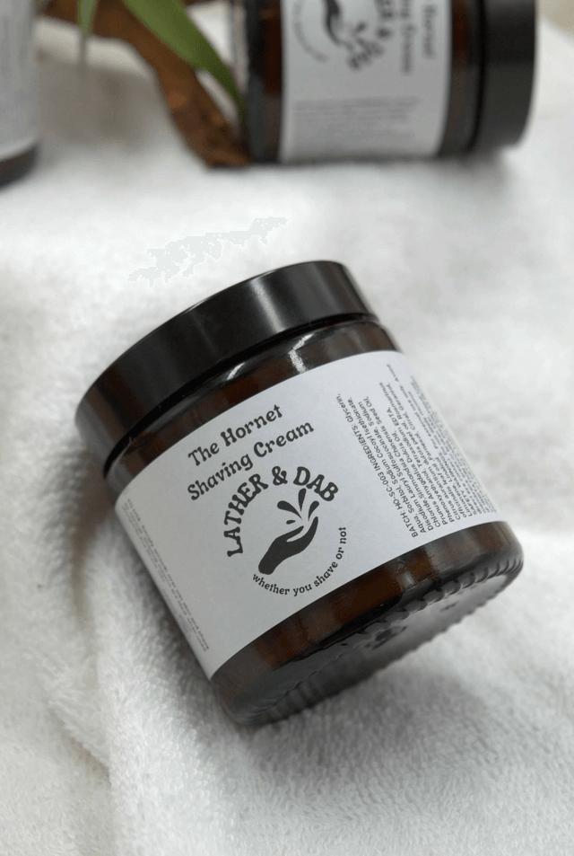 Shave Cream: The Hornet with Sweet Orange and Rosemary Essential Oils