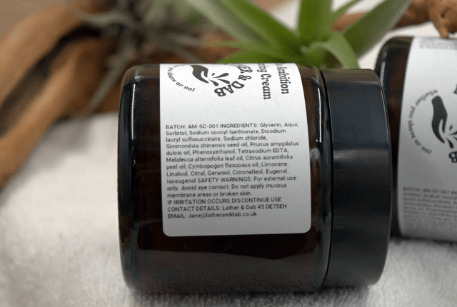 Shave Cream: The Ambition with Energizing Tea Tree, Lime, and Lemongrass Aroma