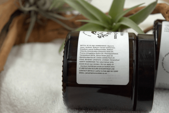Shave Cream: The Echo with Lemon, Peppermint, and May Chang Essential Oils