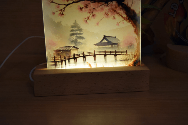LED USB Lamp – Peaceful Oriental Blossom 