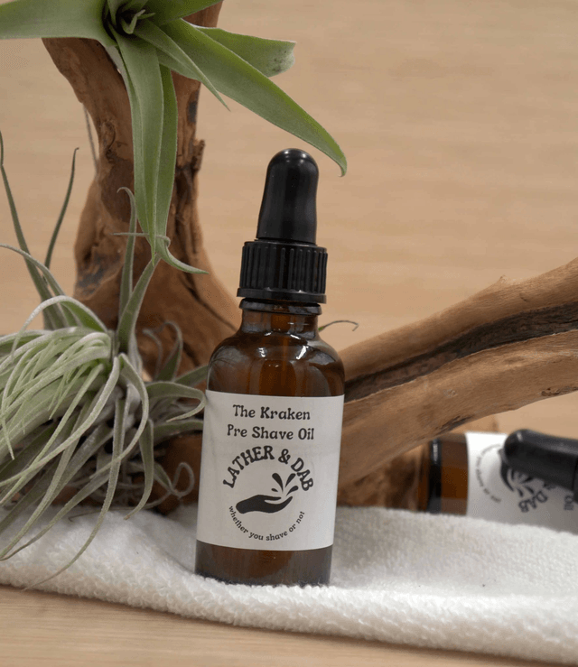 Pre Shave: The Kraken with Patchouli & Peppermint Essential Oils 