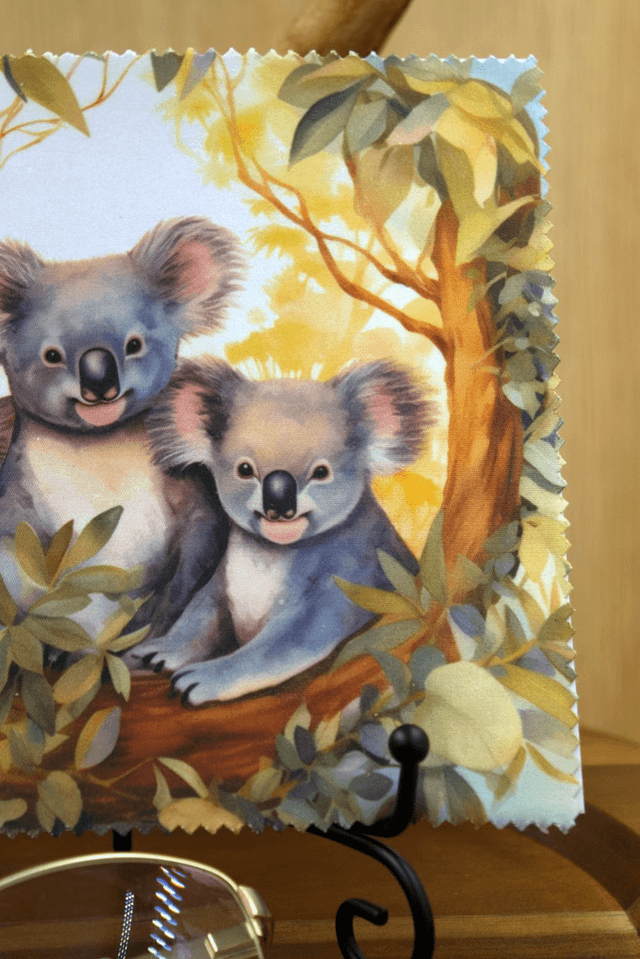 Cleaning Cloth: Momma Koala Microfibre Cloth for Glasses, Screens & More