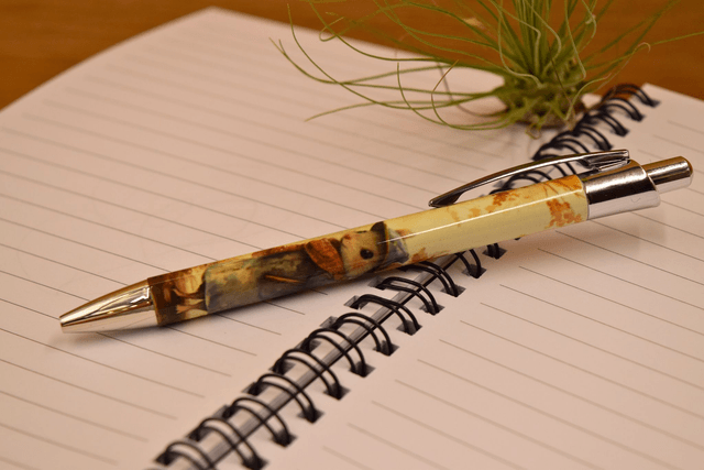 Woodland Mouse Pen – Autumn Stationery & Journaling Gift