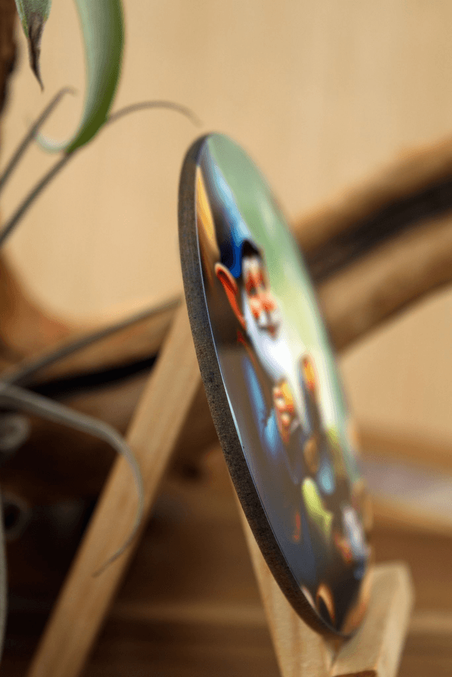 Coaster: Cute Gnome with Teapot and cups – Unisub Sublimated Coaster