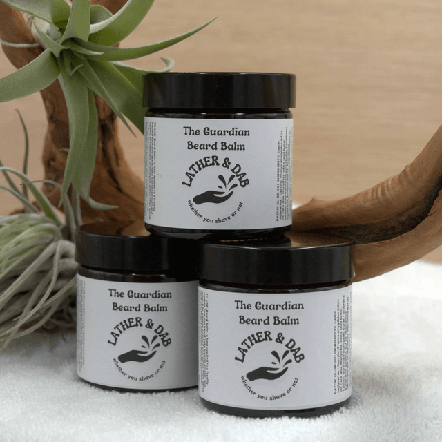 Beard Balm : The Guardian with Eucalyptus, Rosemary & Tea Tree | Refreshing Herbal Aroma 