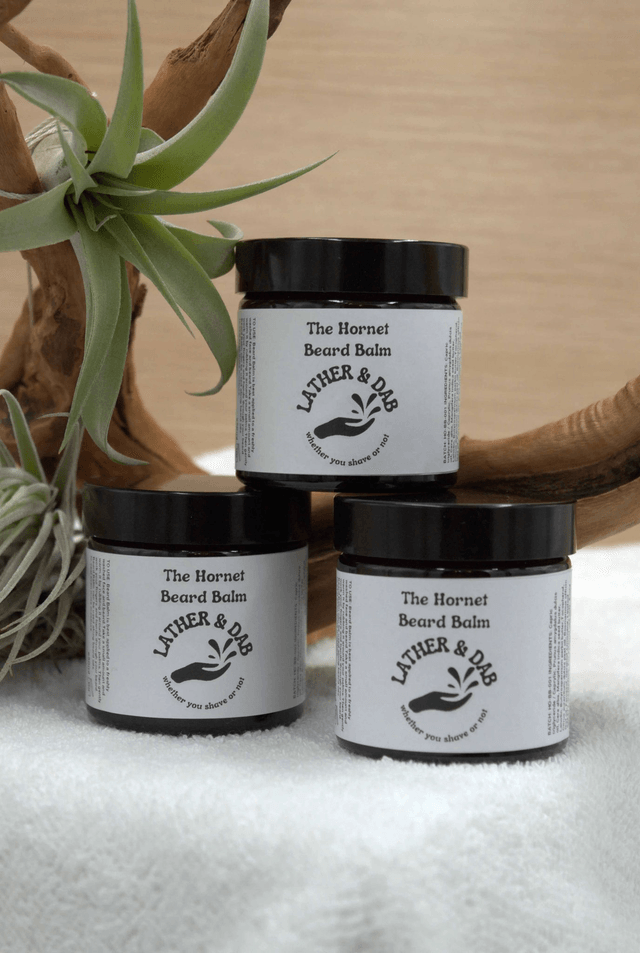Beard Balm: The Hornet with Sweet Orange & Rosemary - Refreshing & Uplifting Aroma