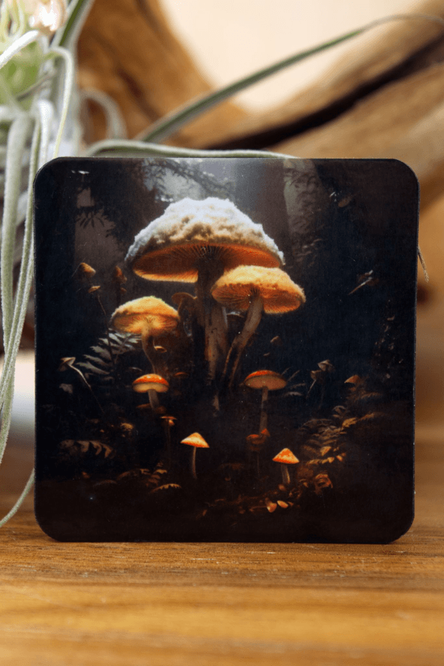 Magnet: Dark Fungi Mushrooms