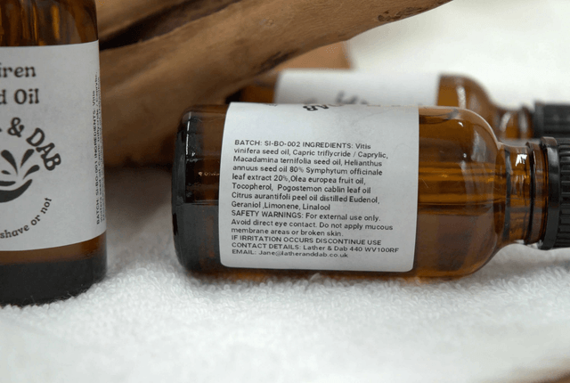 Beard Oil: The Siren with a Zesty Lime and Earthy Patchouli Aroma