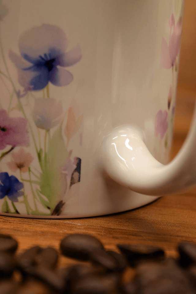 Teach them, Help them, Watch them grow – Wildflower Ceramic Mug