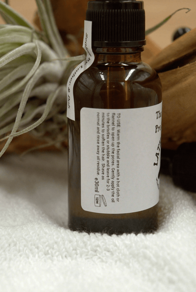 Pre Shave Oil: The Ambition with Tea Tree, Lime & Lemongrass
