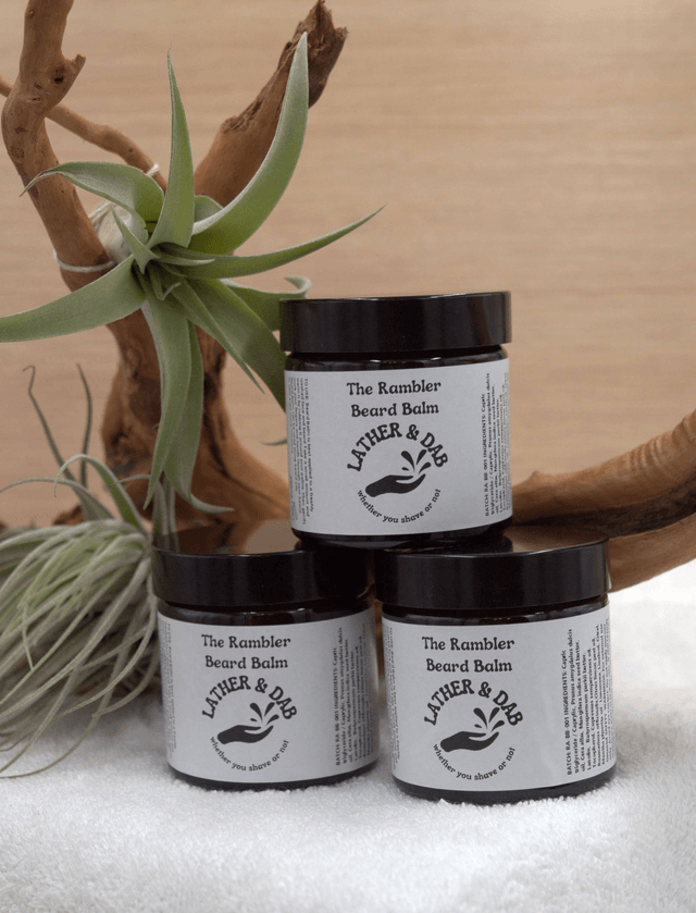 Beard Balm : The Rambler Fresh Citrus & Forest Beard Balm (Cypress, Lemon & Peppermint)