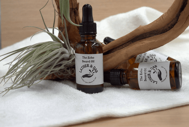 Beard Oil: The Echo with Refreshing Lemon &amp; Cool Peppermint Aroma