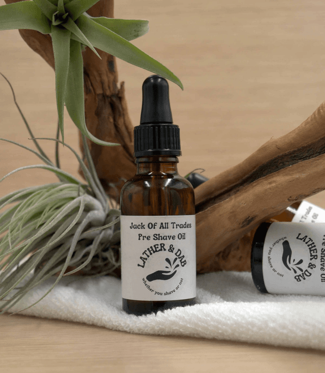 Pre Shave Oil: The Jack Of All Trades Natural &amp; Unscented for a Smooth, Comfortable Shave