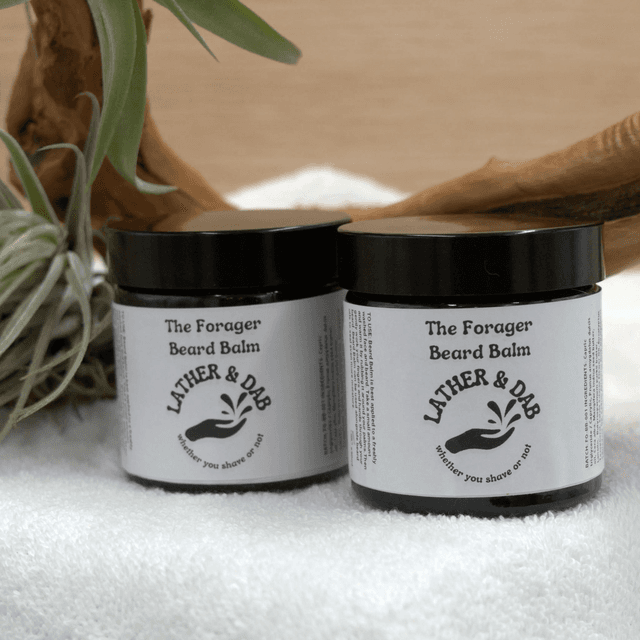Beard Balm | The Forager - Natural Nourishment with Clary Sage, Eucalyptus &amp; Cedarwood 